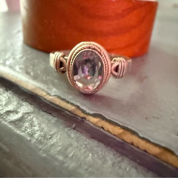 925 Sterling Silver Ring Size 6.5 - Picture 1 of 11